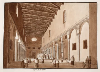 La chiesa di Santa Sabina, 1833